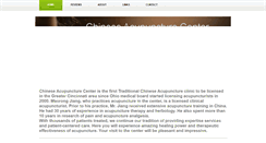 Desktop Screenshot of acupunctureohio.com