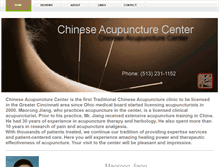 Tablet Screenshot of acupunctureohio.com